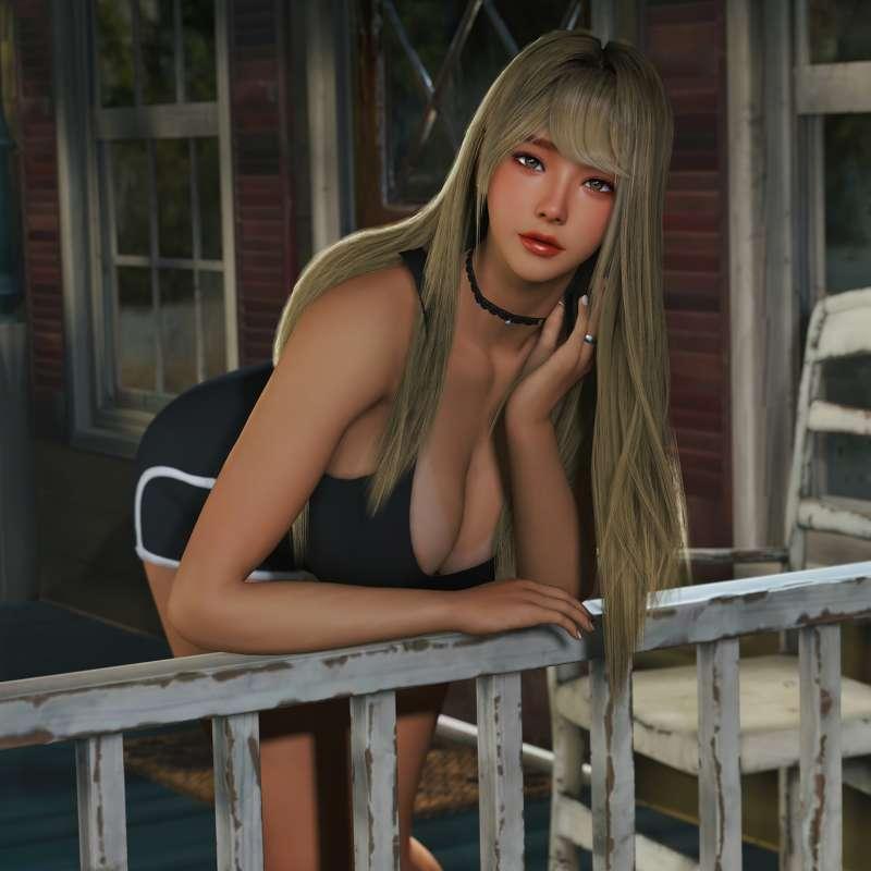 誘惑するギャル