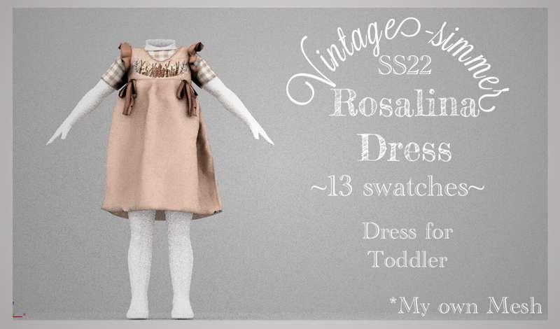 ˗ˏˋRosalina Dress ˎˊ˗ Public realase: June 10