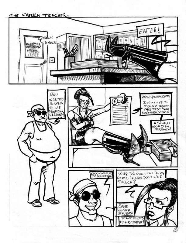 French  teacher Rescan of the first 4 pages