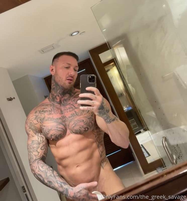 Who else loves a steamy hot shower? Only thing missing is yo..