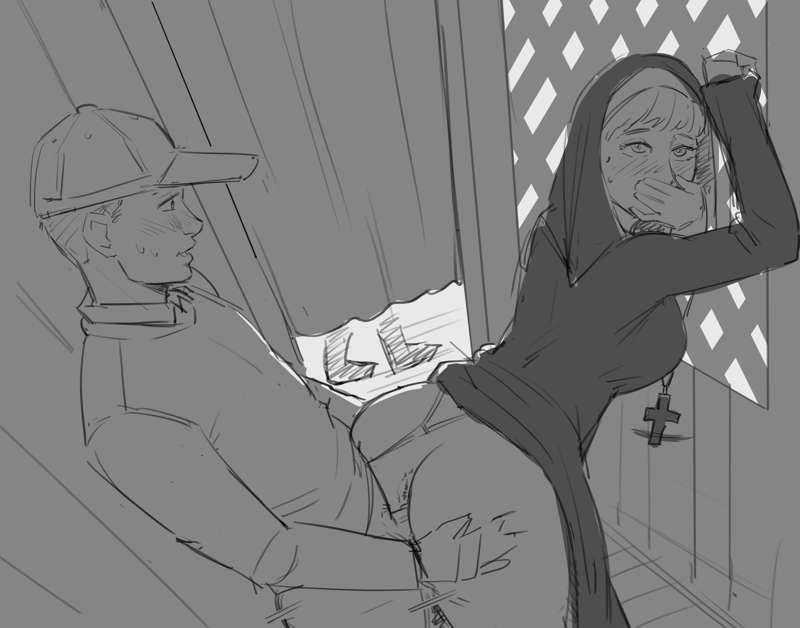 Nun - sketch!