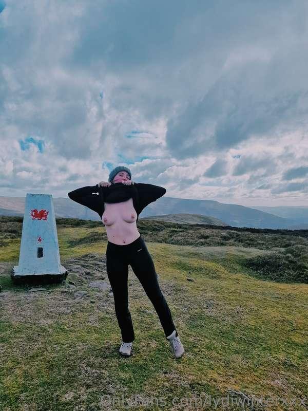 Climbed a mountain today... and thought I'd show you mine 😋
