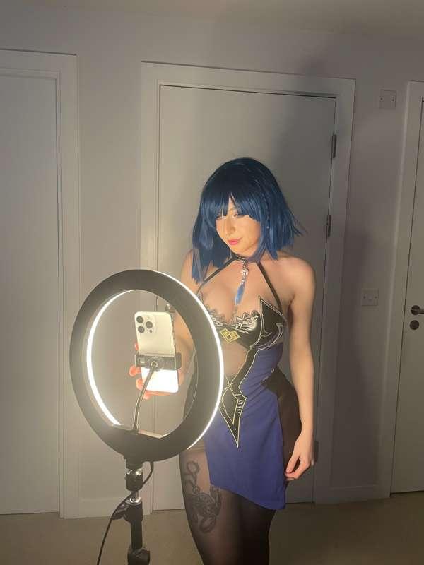 Some behind the scene photos of my cosplays!