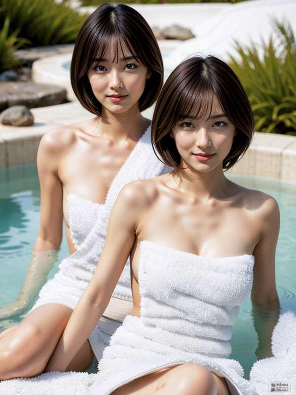 タオルを取って欲しいって…そ・れ・は…　He wants me to get him a towel... that's...
