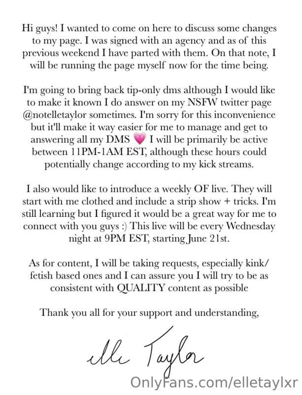 Heyyy 💞 

Here's a message regarding the future of my OF pag..