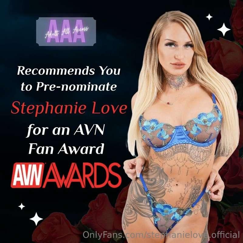 Please nominate me for every category possible ❤️
https://av..