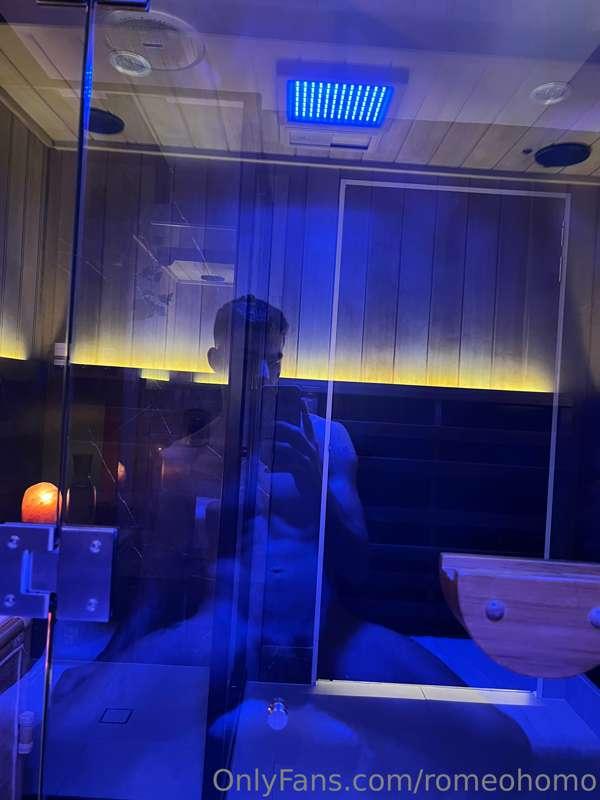 Who’s joining me in the sauna next time?