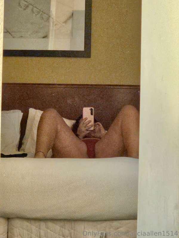 Stayed downtown for the night. I noticed the mirror was righ..