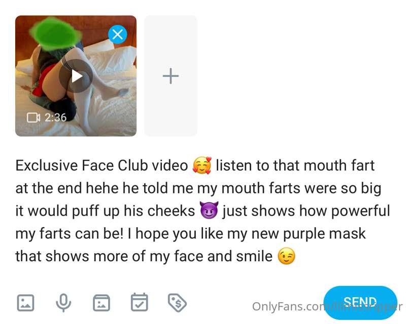 Fun new video going out for Face Club members on my main pag..