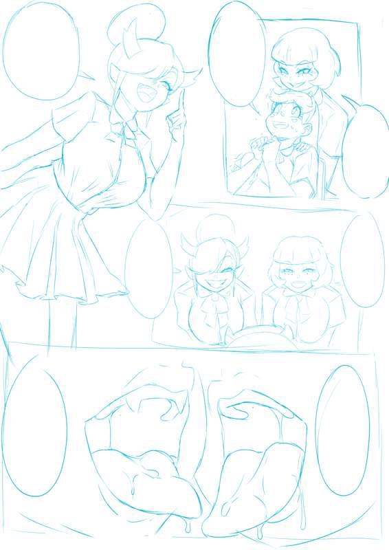Kissing Lesson Sketches