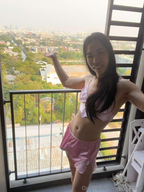 Do you like the view from my balcony?