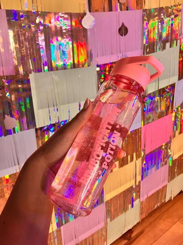 Oh my gosh, look at this “Bimbofication Potion” water bottle..