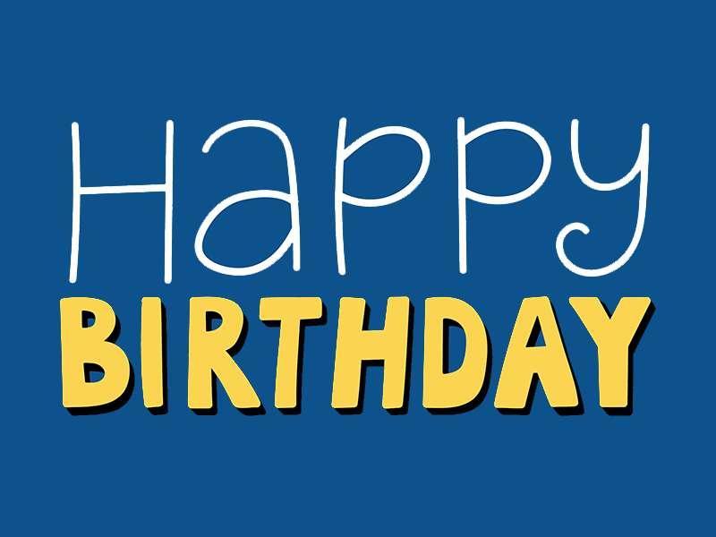 Happy Birthday to me!