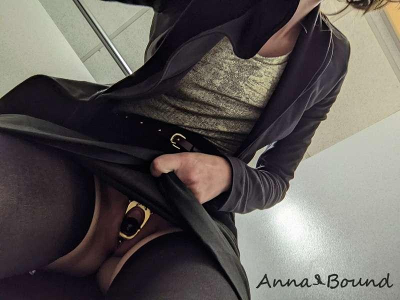 Yesterday's clit-stimulating gstring was such an adventure t..