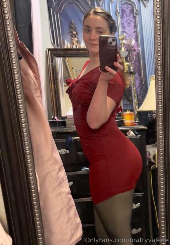 New dress 😘also time to dust haha. 