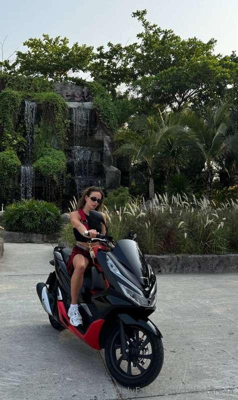 What's better than wind in your hair and the road under your..