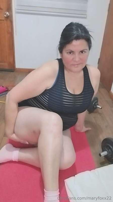 I was training and got horny imagining you watching me🥵I'll ..