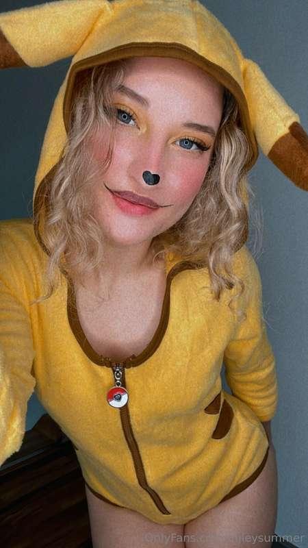 Pikachu - Cosplay ⚡️

Willst du mein Meister sein und mich t..