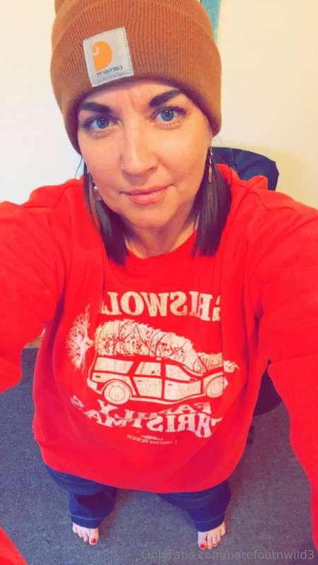 Last day of work before Christmas Vacation (shirt seemed fit..