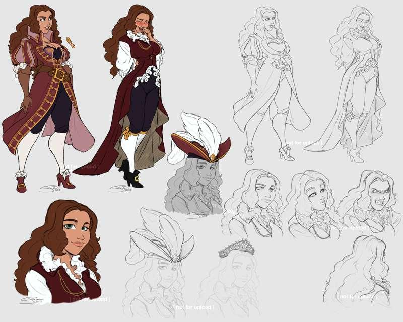 My friend, My beloved | Character concept art