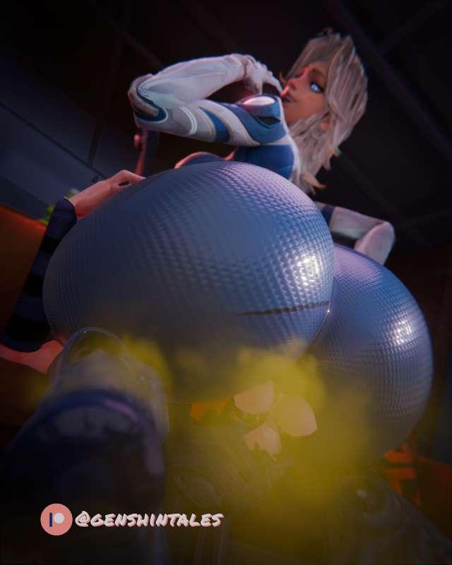 🖼️INVISIBLE Queen Face-Farting her Rival