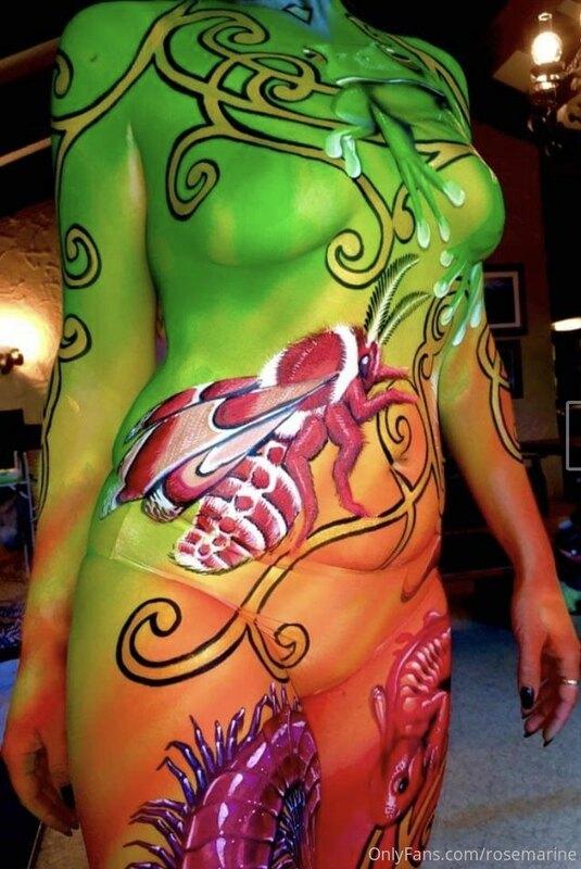 One of my top favourite body painting artists in the world....