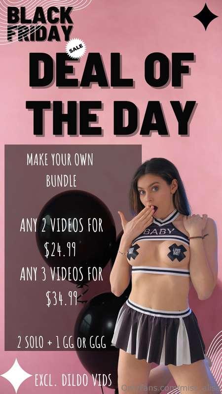 😏 **MAKE YOUR OWN BUNDLE TODAY** 😏  Soooo, my dears, today y..