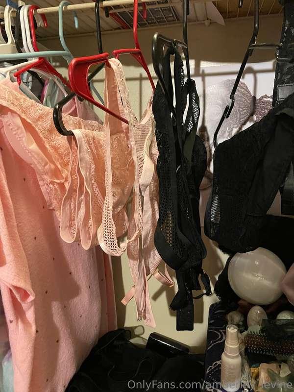 ***Take a peek*** inside my closet. I hand washed my _mixed ..