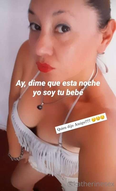 There Tell me that tonight I am your baby @katherinesex 🔥😏🔞😈..