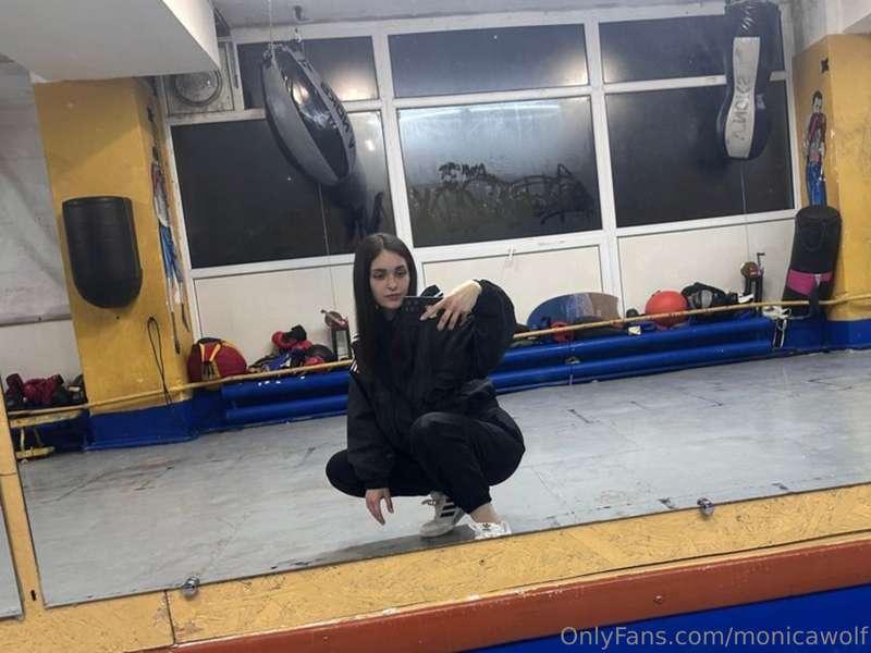 Well, I never thought I'd go to boxing training before, but ..