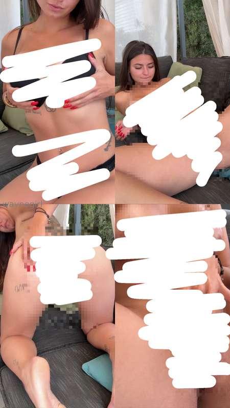 OUTDOOR PUSSY PLAY Video 05:28min + Fotos Heute habe ich mir..