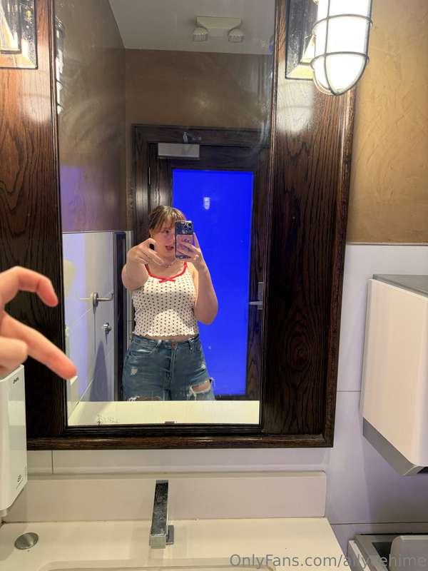 Wanna see the other pictures I took in the bathroom?Leave a ..