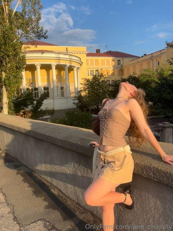 It feels like the sun decided to flirt today.My mood is as l..