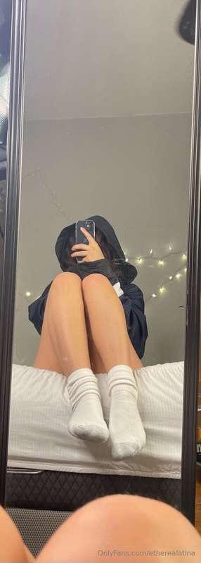 socks on or off?