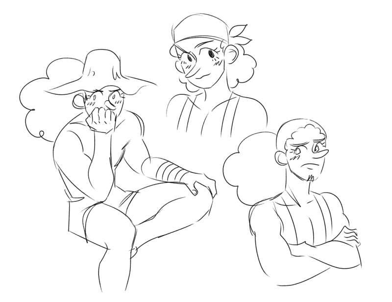 Usopp warmups