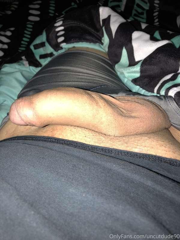 Not much to look at, but where are all of the uncut cock lov..
