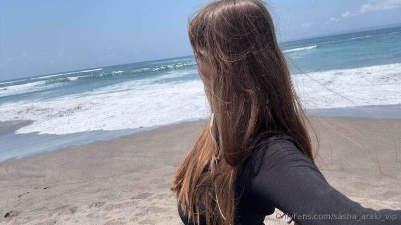 The beach is my second home, where every day starts with san..