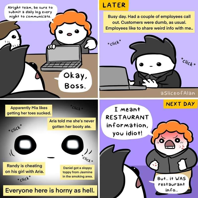 Manager Logs (NSFW BONUS)