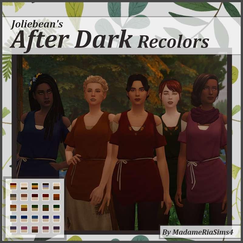 After Dark Top Recolors