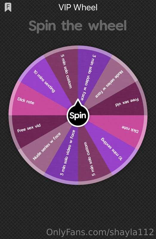 All of my spin the wheels prizes range between $10-$45!

One..