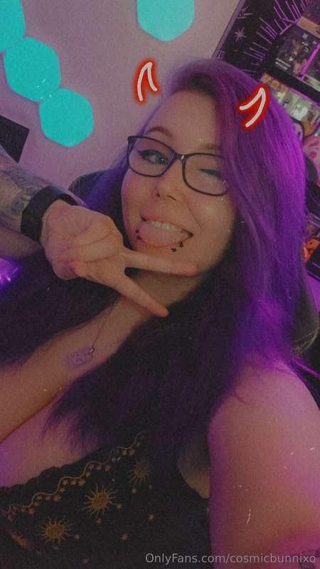 Me, being me 👅✌️