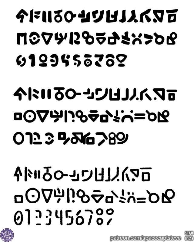Lithorian fonts