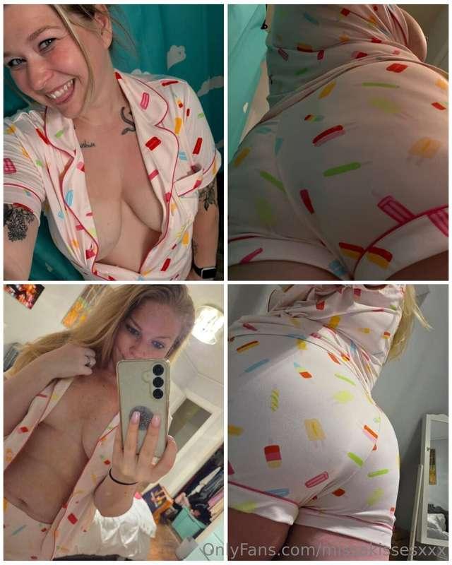 A blonde bedtime❤️ This isn’t your average pajama party 😈 Re..