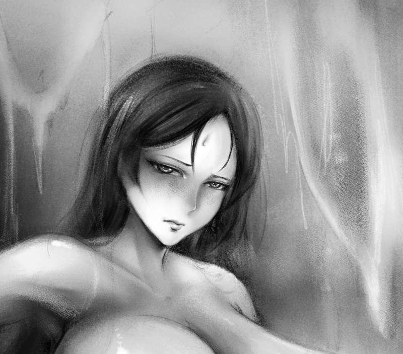 源賴光觸手出產（素描風格）