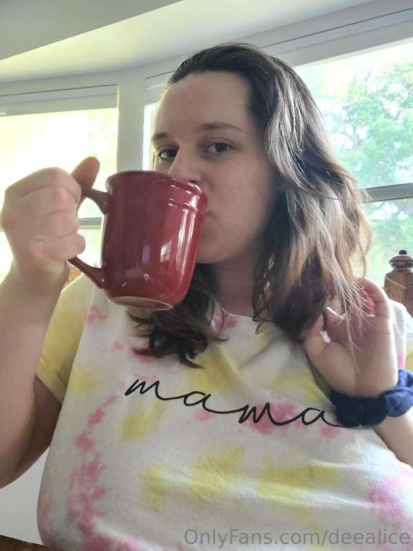 Coffee to get my morning going! Anyone have some cream to sp..
