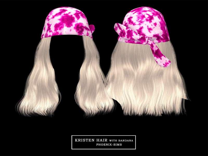 KRISTEN HAIR WITH BANDANA