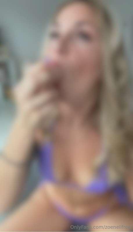 Deepthroating my realistic colored dildo! Making sure it goe..