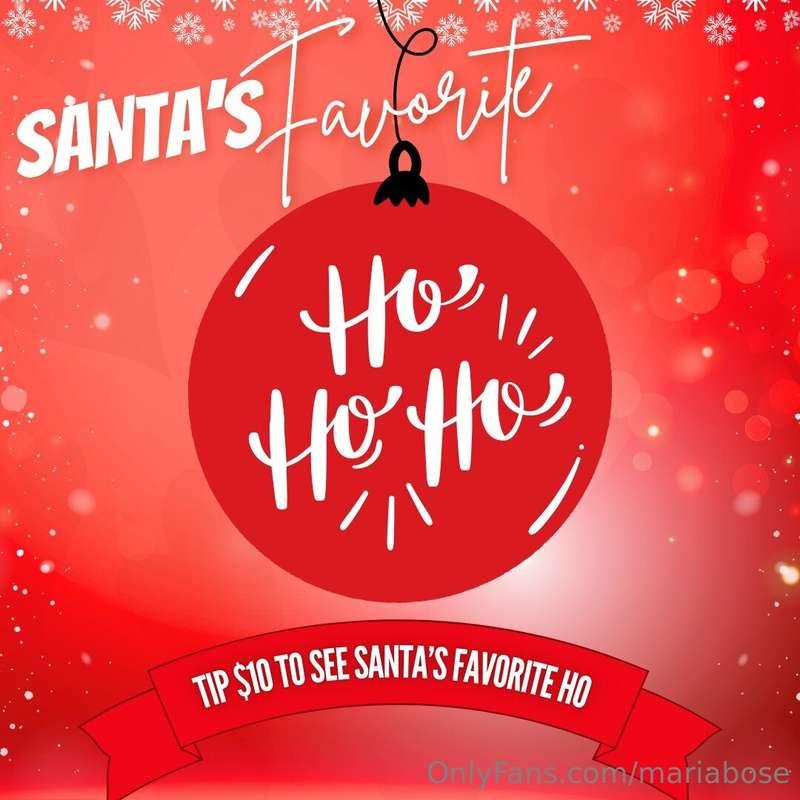 I'm Santa's Favorite Ho 😏 you wanna see why? Just spoil me d..
