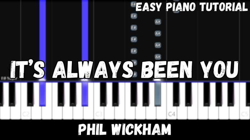 Easy MIDI - Phil Wickham - It's Always Been You (Atlantic Notes Arrangement + Tempo + Colors + Key)