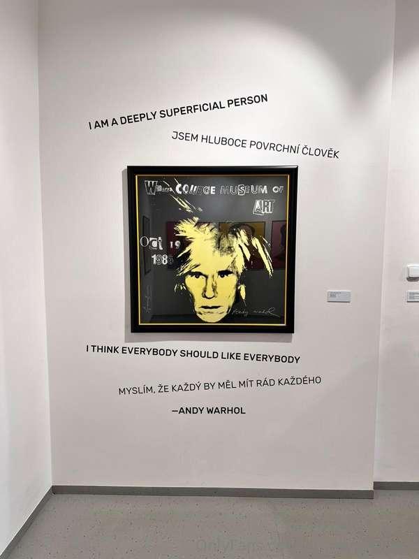 I went to see the Central Gallery for Salvadore Dahli, Andy ..